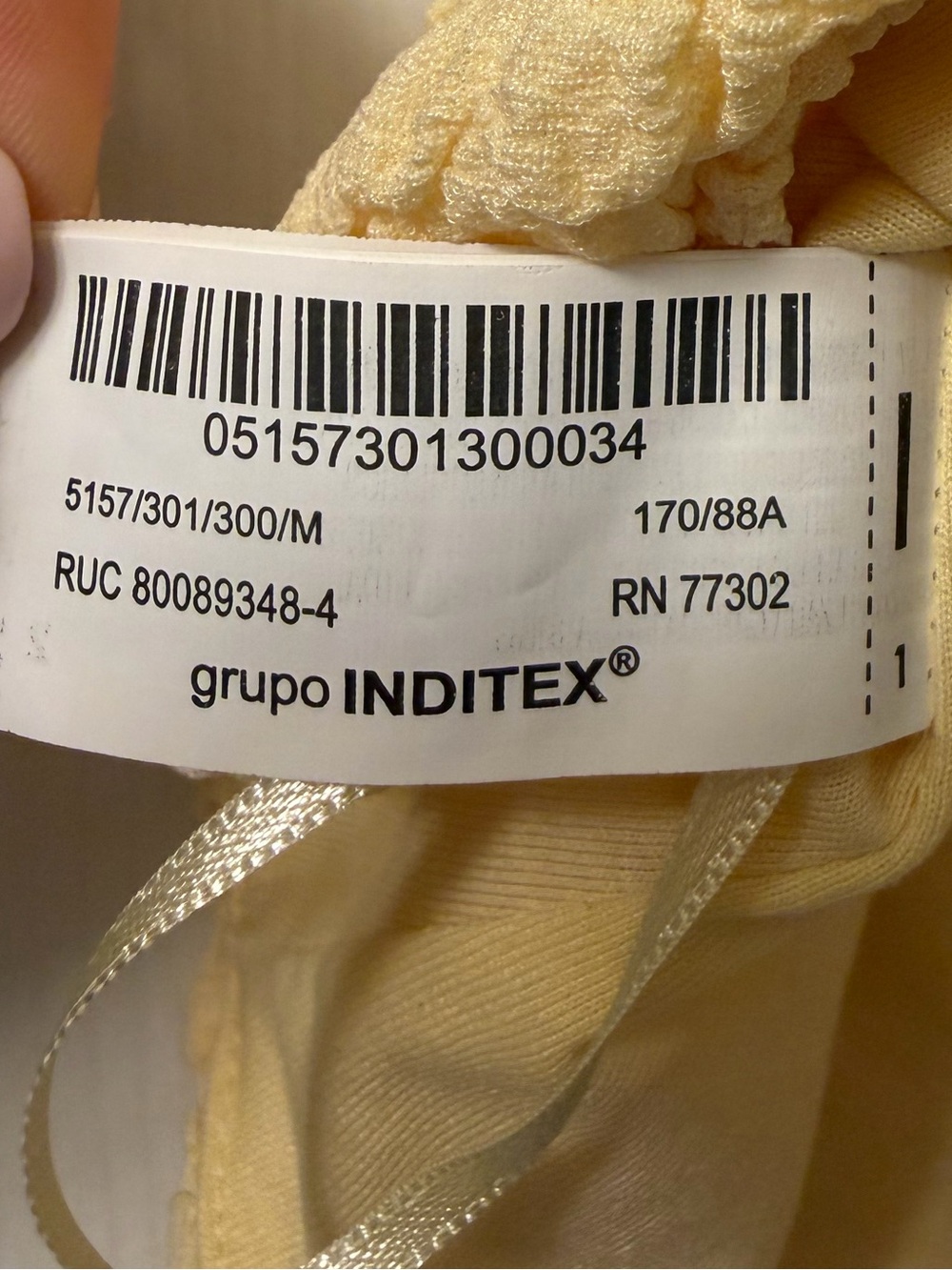 Zara Ruffled Textured Crop Top - Picture 7 of 8